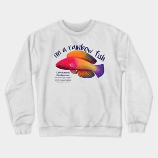 Rainbow Fish Crewneck Sweatshirt